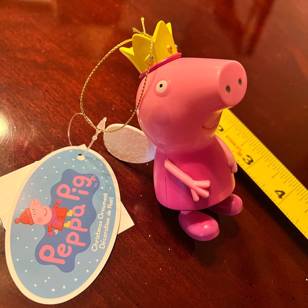 New Fairy Peppa Pig Ornament
